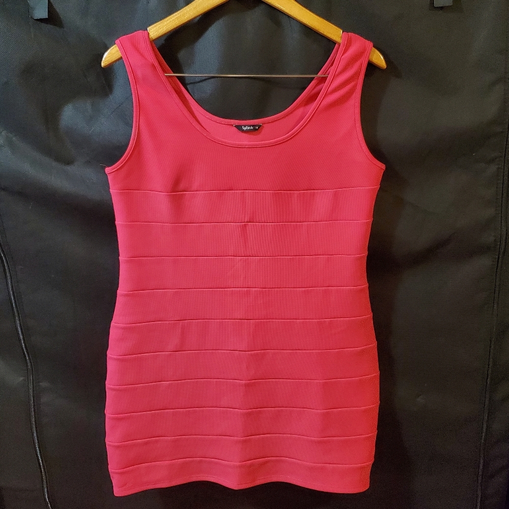 Hot Pink Mini Dress